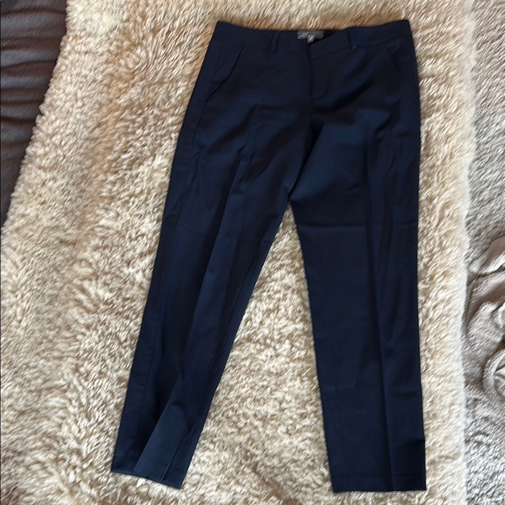Vince Navy Straight Leg Pants